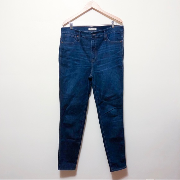 Madewell Denim - madewell | 10” high rise skinny medium wash jeans